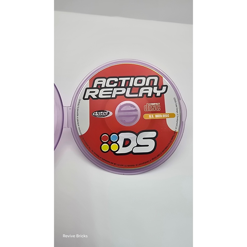Action Replay DS (Nintendo DS) Authentic - Disc Only‎ Tested Working Great Cond.